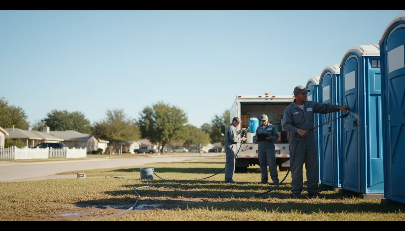 Long-Term Portable Toilet Rental in Creston, IL near me